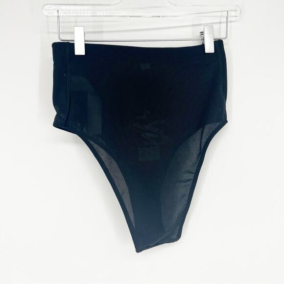 NWT Yitty Nearly Mesh Me Smoothing High Waist Breif S Black - Picture 3 of 8